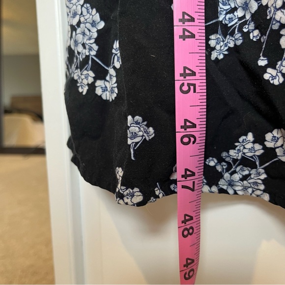 Old Navy Strapless Floral Maxi Dress, Size S, Black, Blue & White Multi - Picture 7 of 10